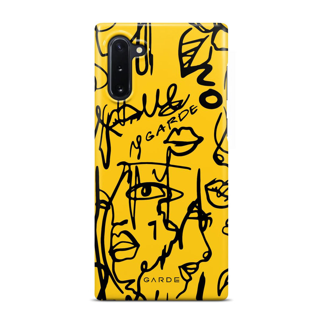 Nareen Zinnia Samsung Note 10 Back Cover - Custom Printed Phone Case by Garde