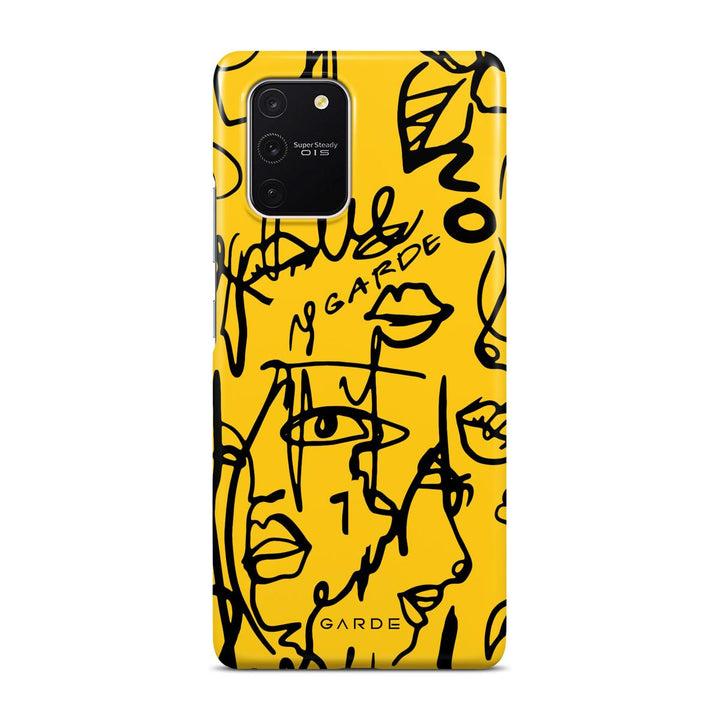 Nareen Zinnia Samsung S10 Lite Back Cover - Custom Printed Phone Case by Garde