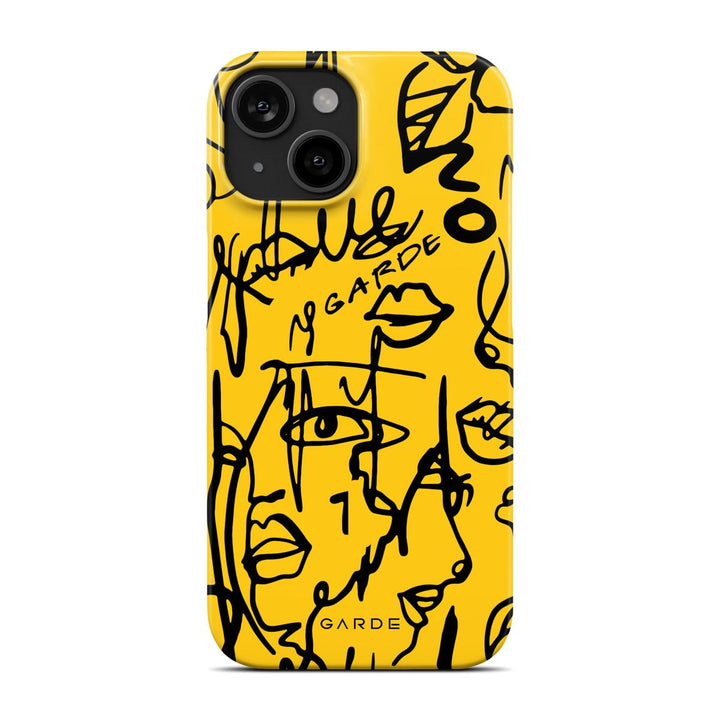 Nareen Zinnia iPhone 15 Back Cover - Custom Printed Phone Case by Garde