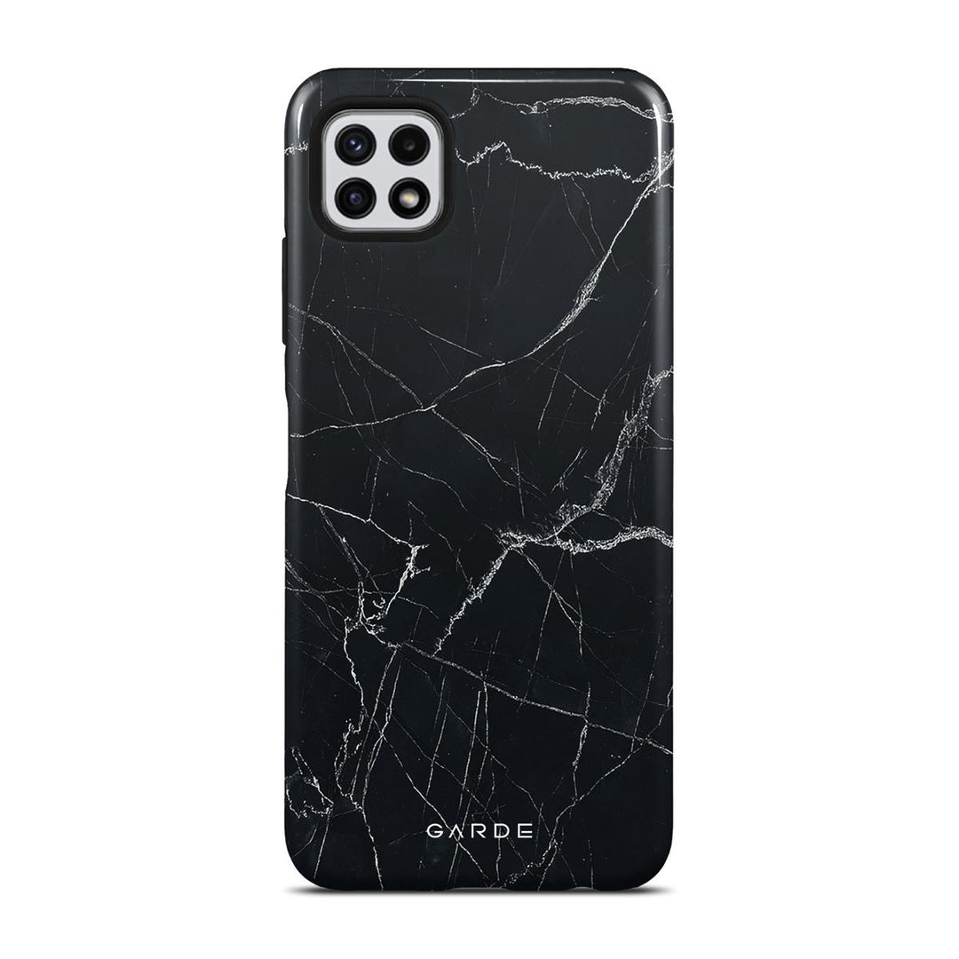 Nero Marquina Samsung A22 5G Back Cover - Custom Printed Phone Case by Garde