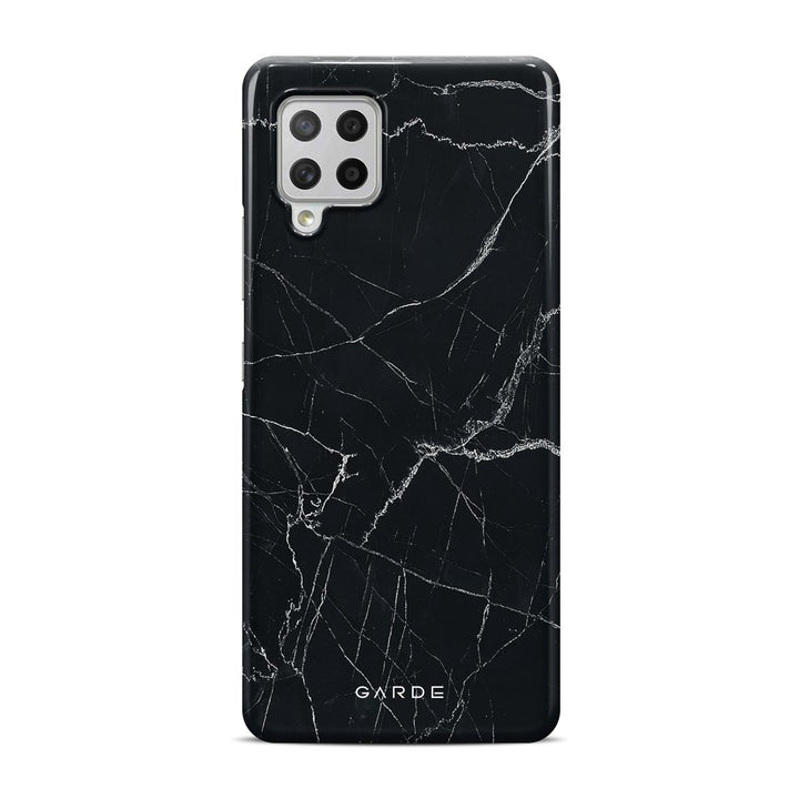Nero Marquina Samsung A42 5G Back Cover - Custom Printed Phone Case by Garde
