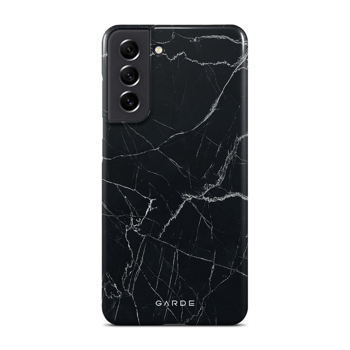 Nero Marquina Samsung S21 FE Back Cover - Custom Printed Phone Case by Garde