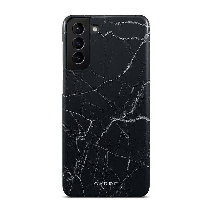 Nero Marquina Samsung S21 Plus Back Cover - Custom Printed Phone Case by Garde