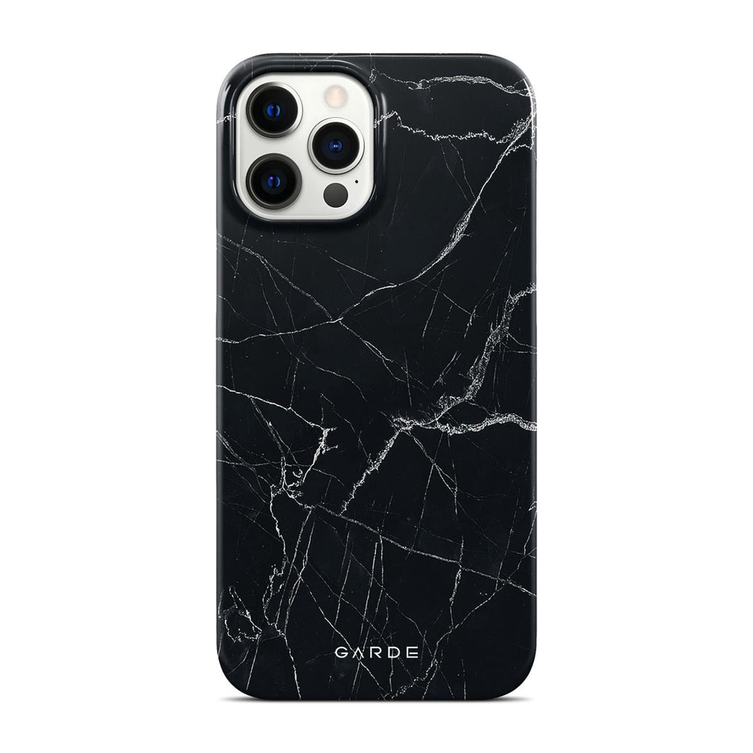 Nero Marquina iPhone 12 Pro Max Back Cover - Custom Printed Phone Case by Garde