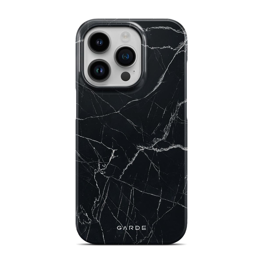 Nero Marquina iPhone 14 Pro Back Cover - Custom Printed Phone Case by Garde