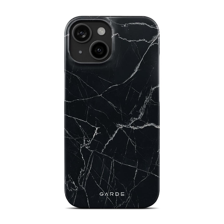 Nero Marquina iPhone 15 Back Cover - Custom Printed Phone Case by Garde