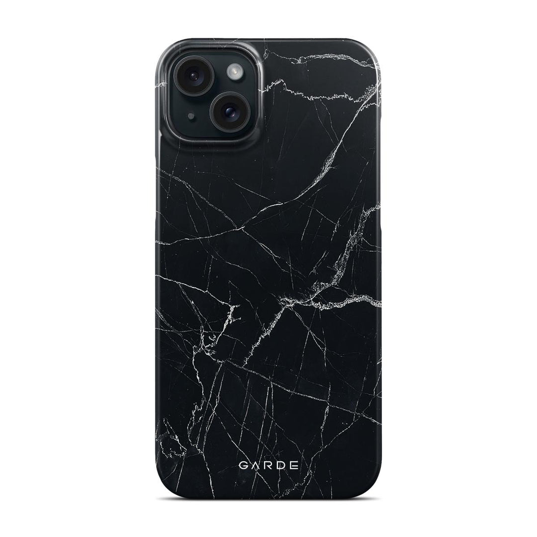 Nero Marquina iPhone 15 Plus Back Cover - Custom Printed Phone Case by Garde