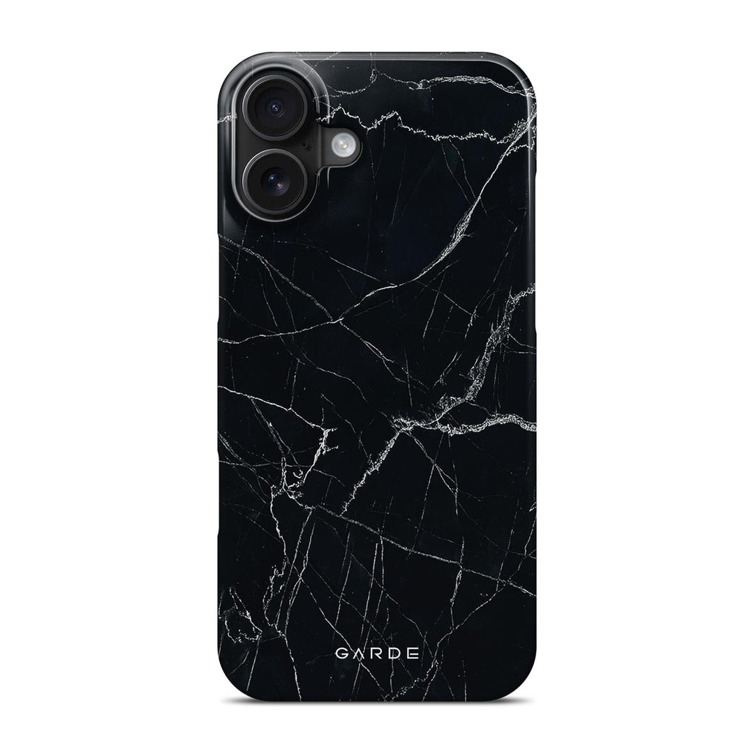 Nero Marquina iPhone 16 Plus Back Cover - Custom Printed Phone Case by Garde