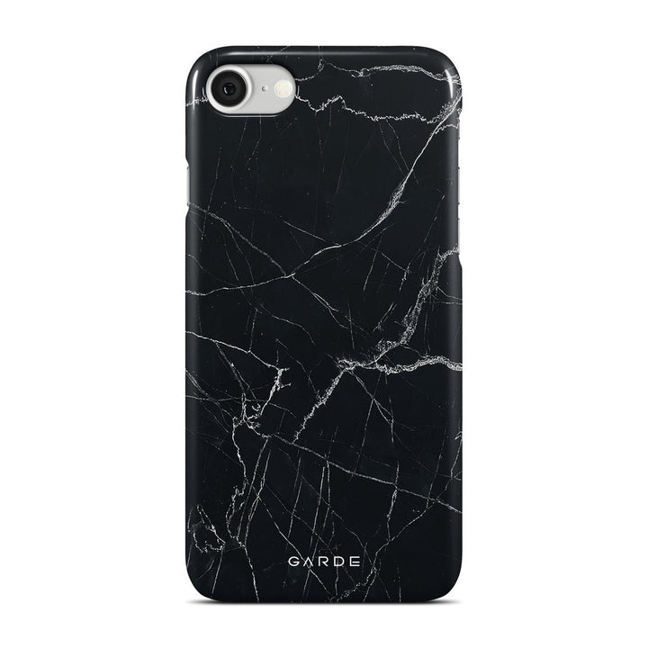 Nero Marquina iPhone SE 2020 / 2022 Back Cover - Custom Printed Phone Case by Garde