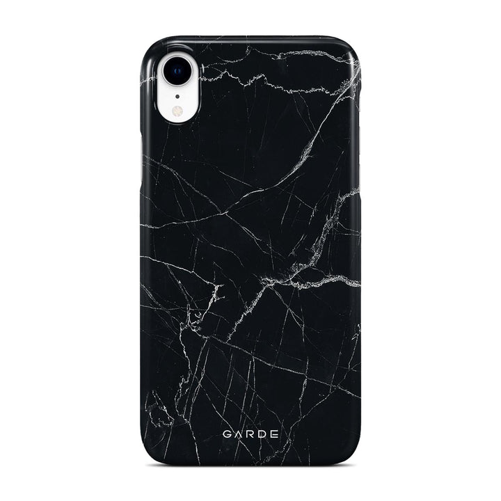 Nero Marquina iPhone XR Back Cover - Custom Printed Phone Case by Garde