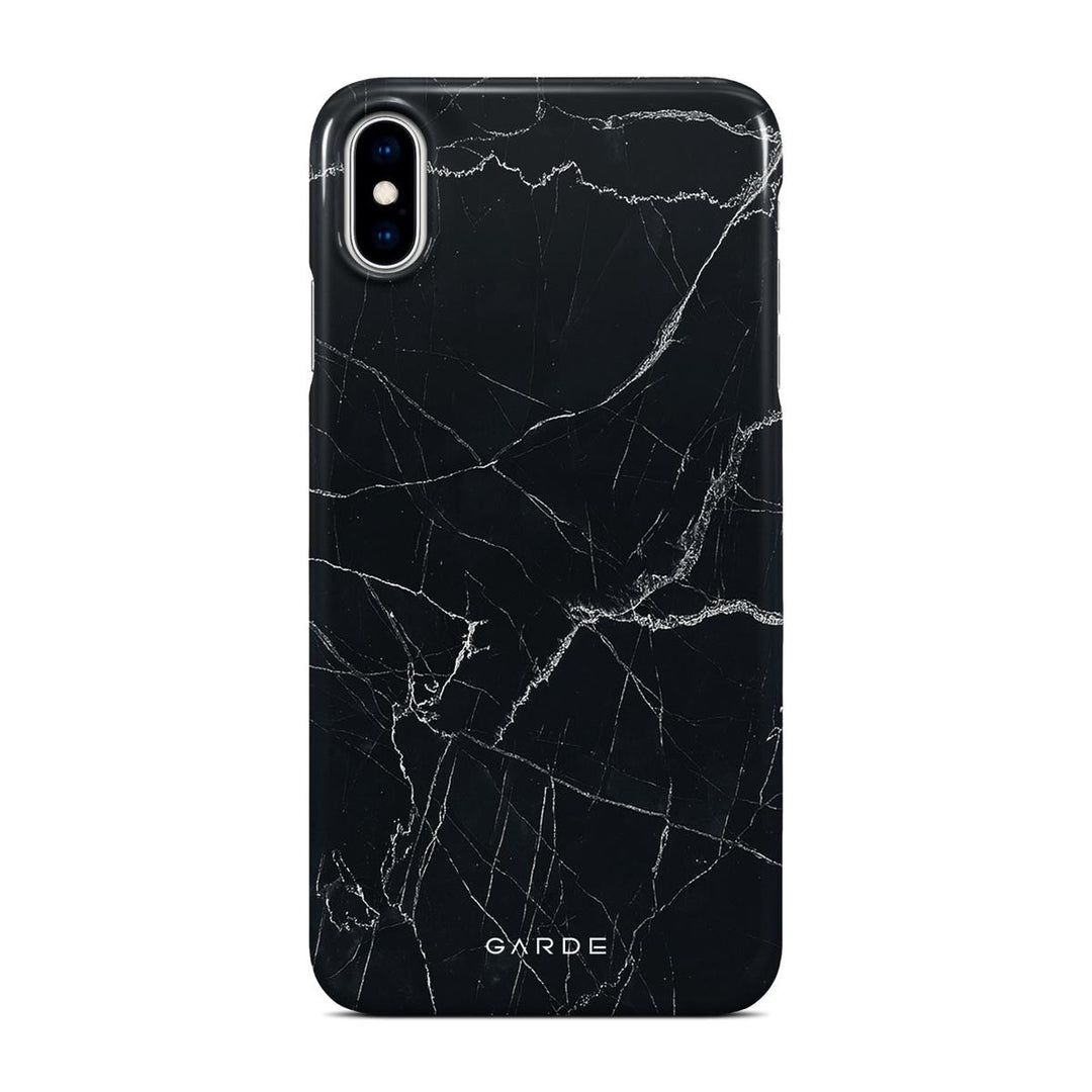 Nero Marquina iPhone Xs Max Back Cover - Custom Printed Phone Case by Garde