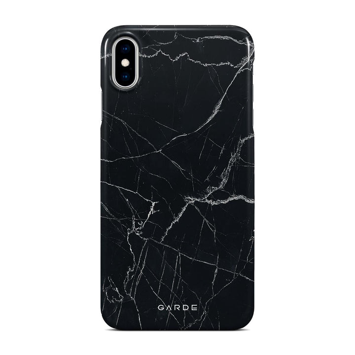 Nero Marquina iPhone Xs Max Back Cover - Custom Printed Phone Case by Garde