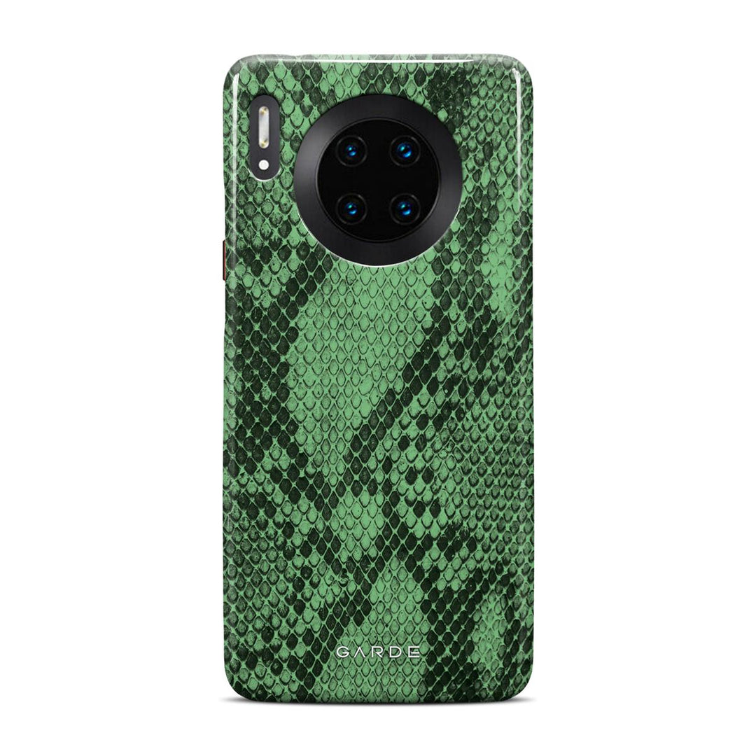 Python Green Huawei Mate 30 Back Cover - Custom Printed Phone Case by Garde