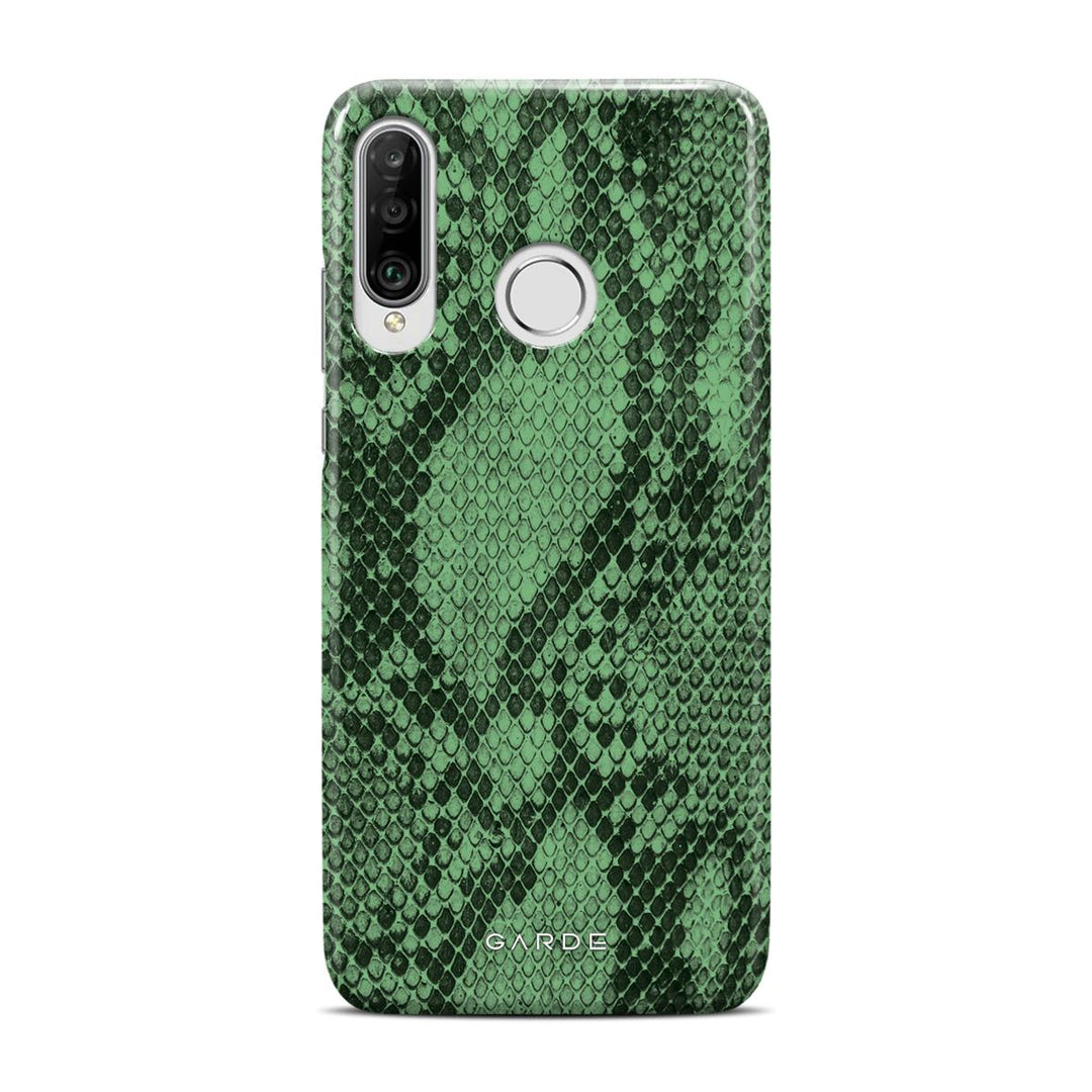 Python Green Huawei P30 Lite Back Cover - Custom Printed Phone Case by Garde