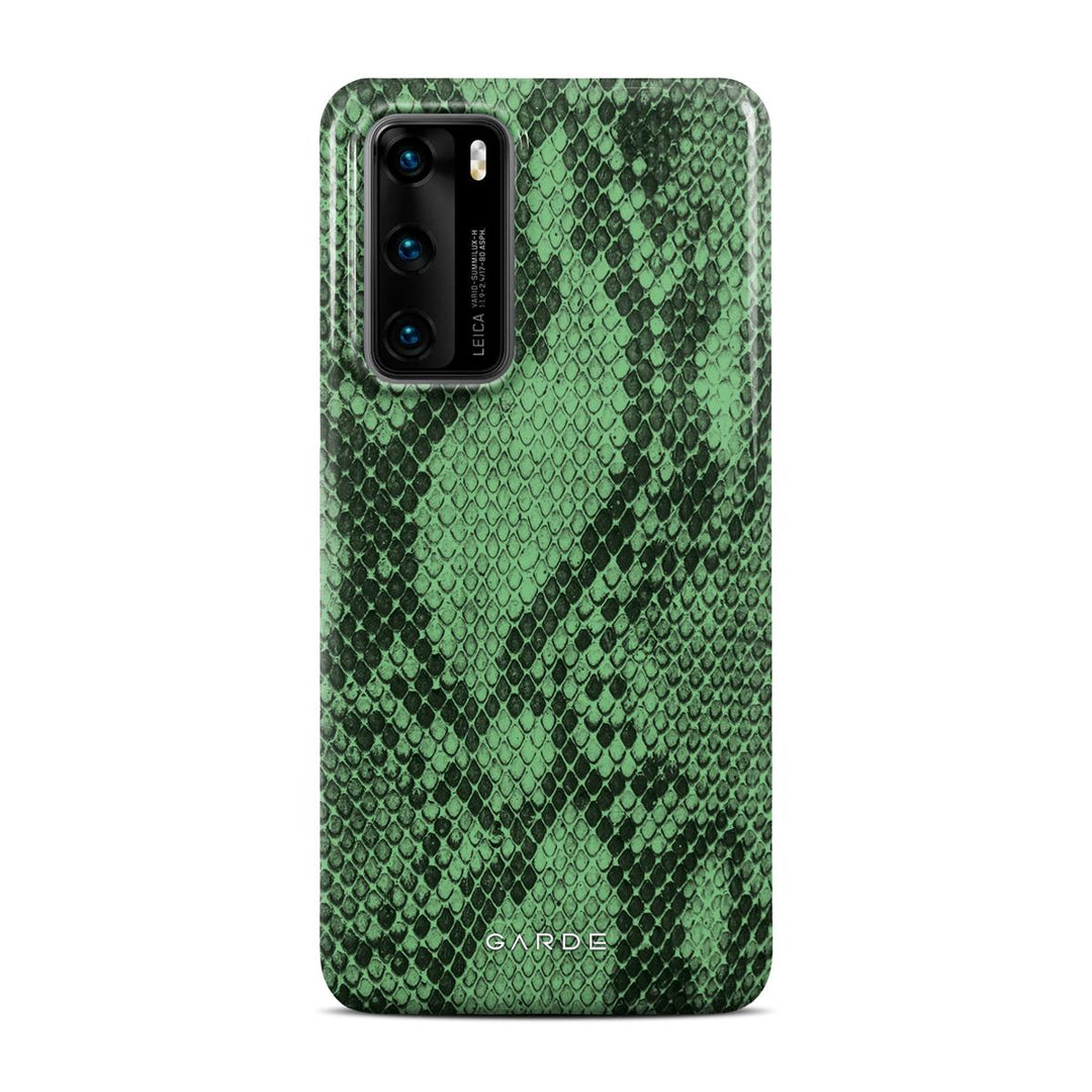 Python Green Huawei P40 Back Cover - Custom Printed Phone Case by Garde