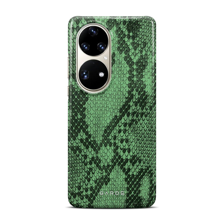 Python Green Huawei P50 Pro Back Cover - Custom Printed Phone Case by Garde