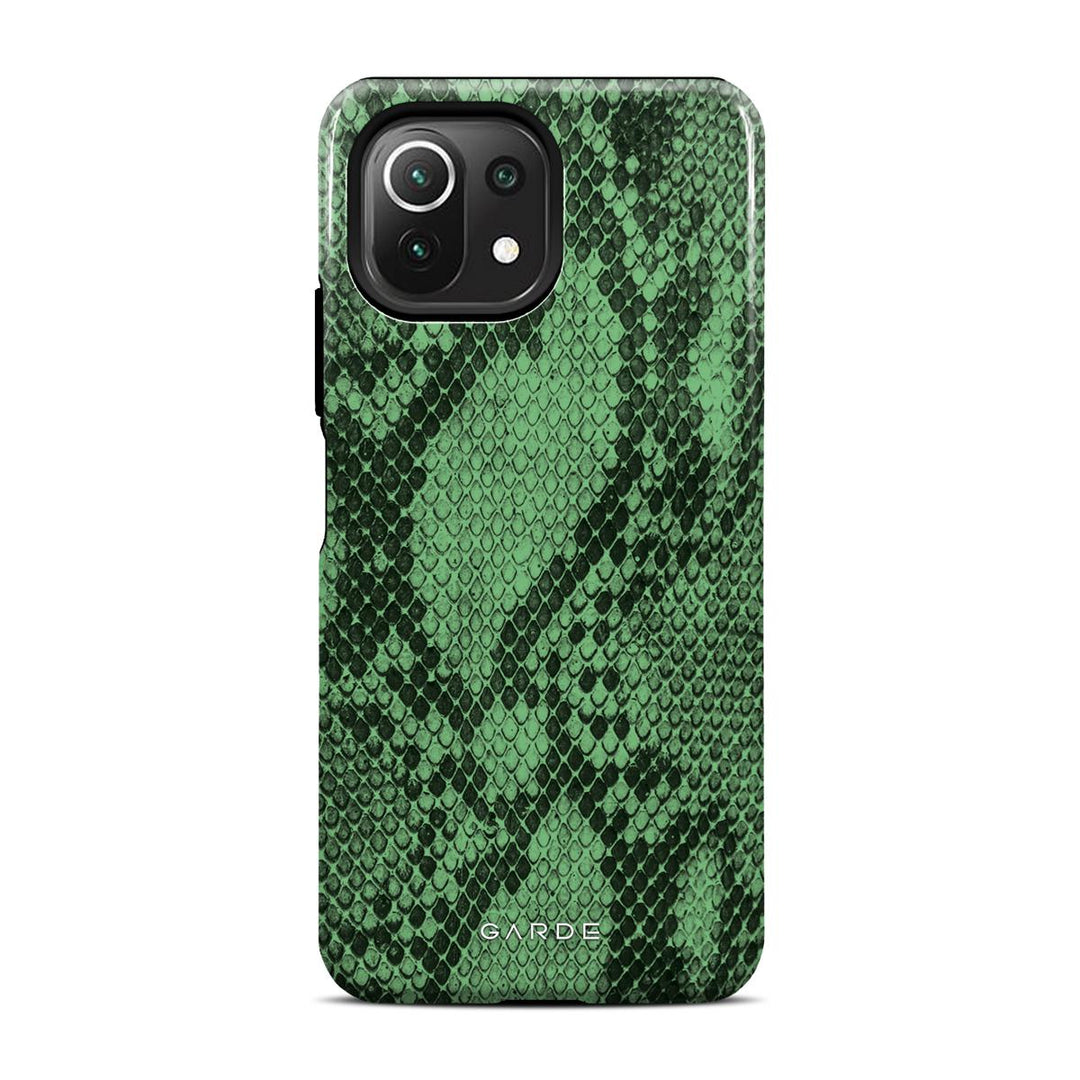 Python Green Xiaomi Mi 11 Lite Back Cover - Custom Printed Phone Case by Garde