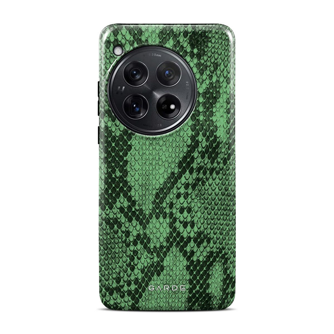 Python Green OnePlus 12 5g Back Cover - Custom Printed Phone Case by Garde