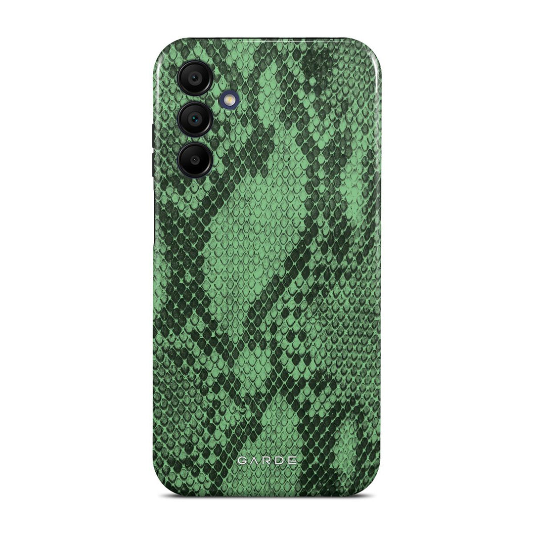 Python Green Samsung A15 Back Cover - Custom Printed Phone Case by Garde