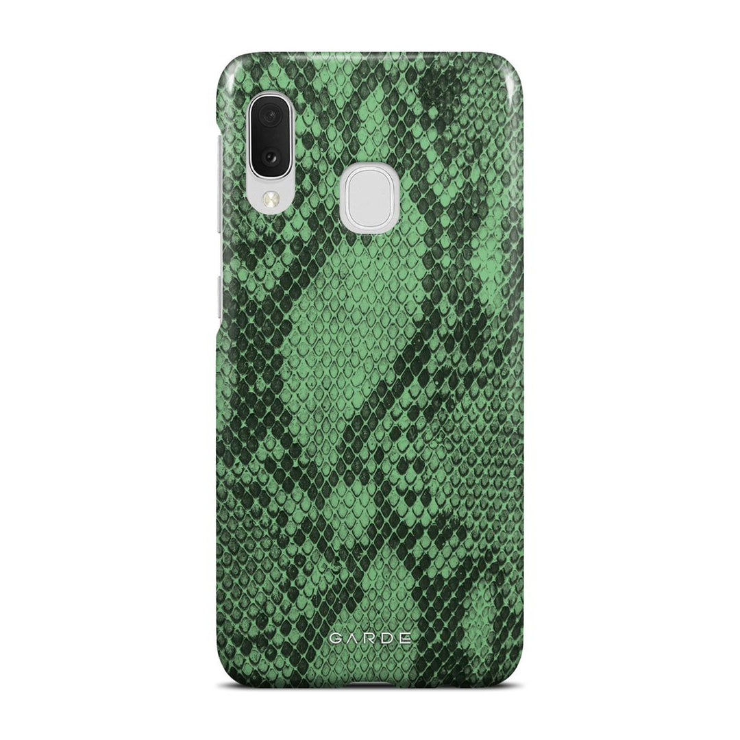 Python Green Samsung A20E Back Cover - Custom Printed Phone Case by Garde