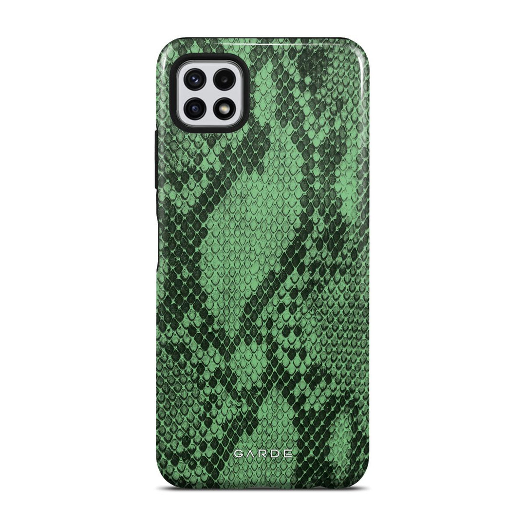 Python Green Samsung A22 5G Back Cover - Custom Printed Phone Case by Garde