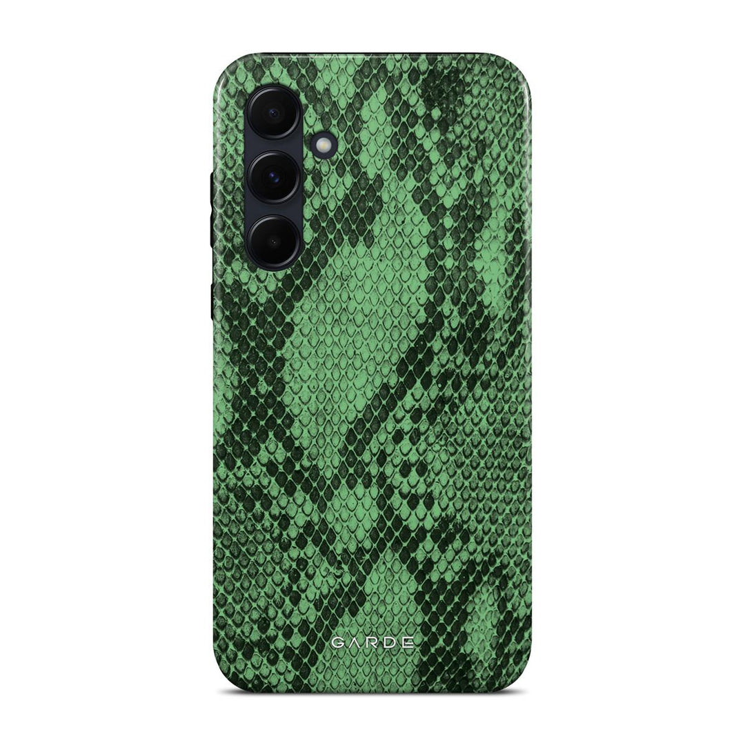 Python Green Samsung A55 5G Back Cover - Custom Printed Phone Case by Garde
