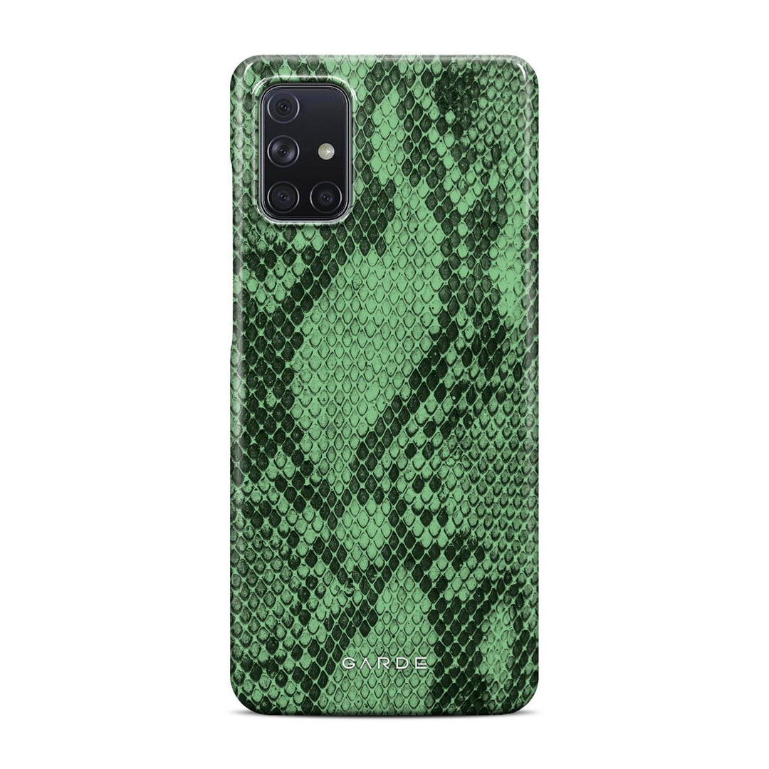 Python Green Samsung A71 Back Cover - Custom Printed Phone Case by Garde