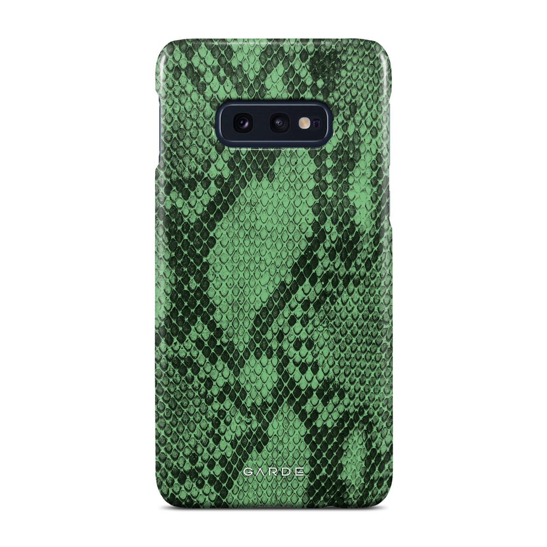 Python Green Samsung S10 E Back Cover - Custom Printed Phone Case by Garde