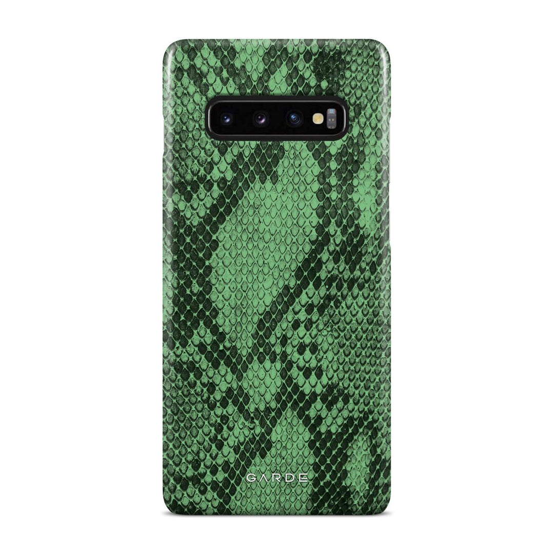 Python Green Samsung S10 Plus Back Cover - Custom Printed Phone Case by Garde