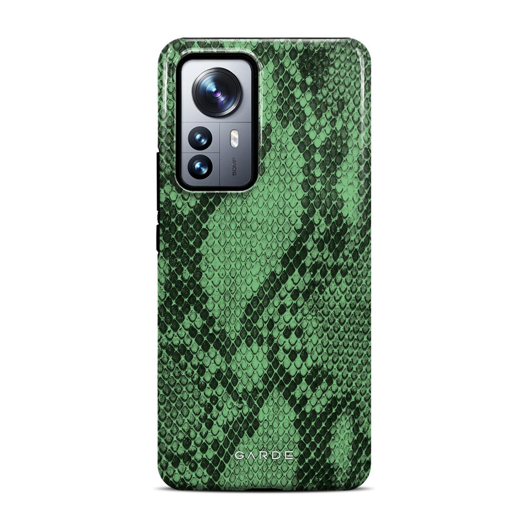 Python Green Xiaomi 12 Pro Back Cover - Custom Printed Phone Case by Garde