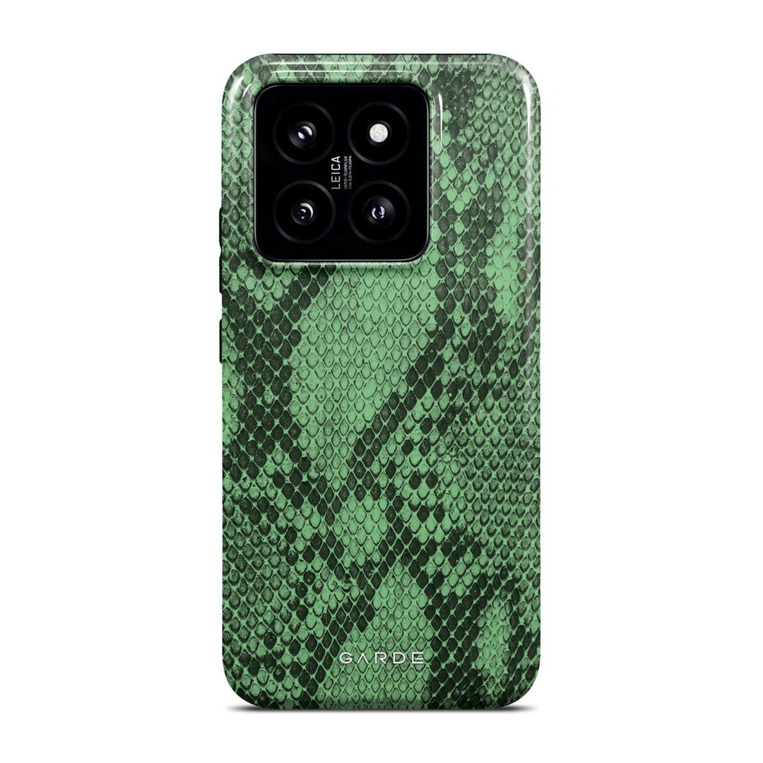 Python Green Xiaomi 14 Back Cover - Custom Printed Phone Case by Garde