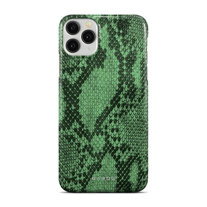 Python Green iPhone 11 Pro Max Back Cover - Custom Printed Phone Case by Garde