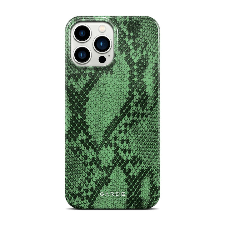 Python Green iPhone 13 Pro Max Back Cover - Custom Printed Phone Case by Garde