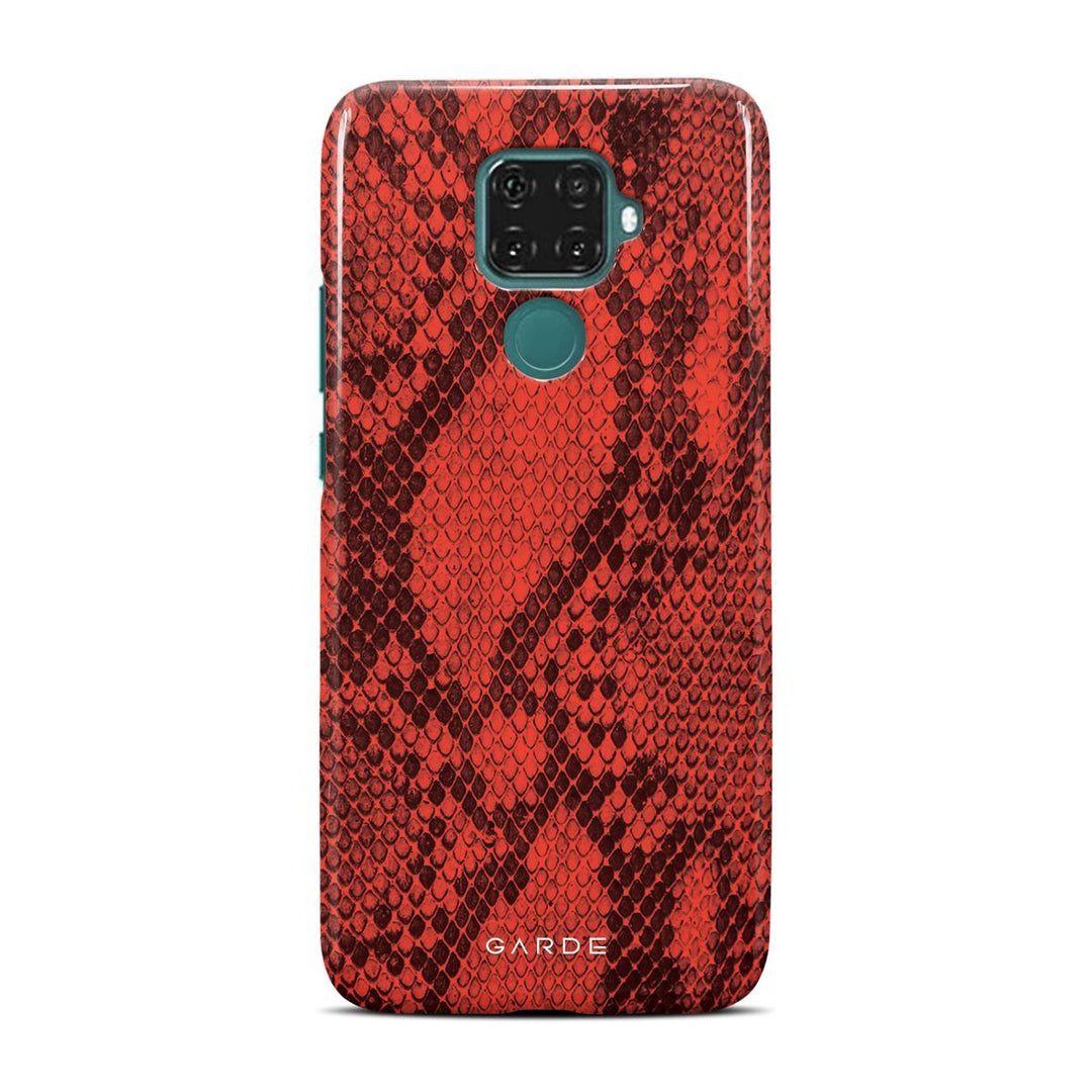Python Red Huawei Mate 30 Lite Back Cover - Custom Printed Phone Case by Garde