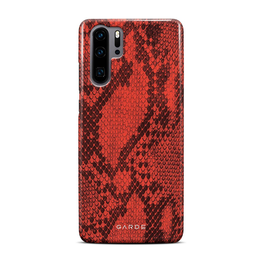 Python Red Huawei P30 Pro Back Cover - Custom Printed Phone Case by Garde