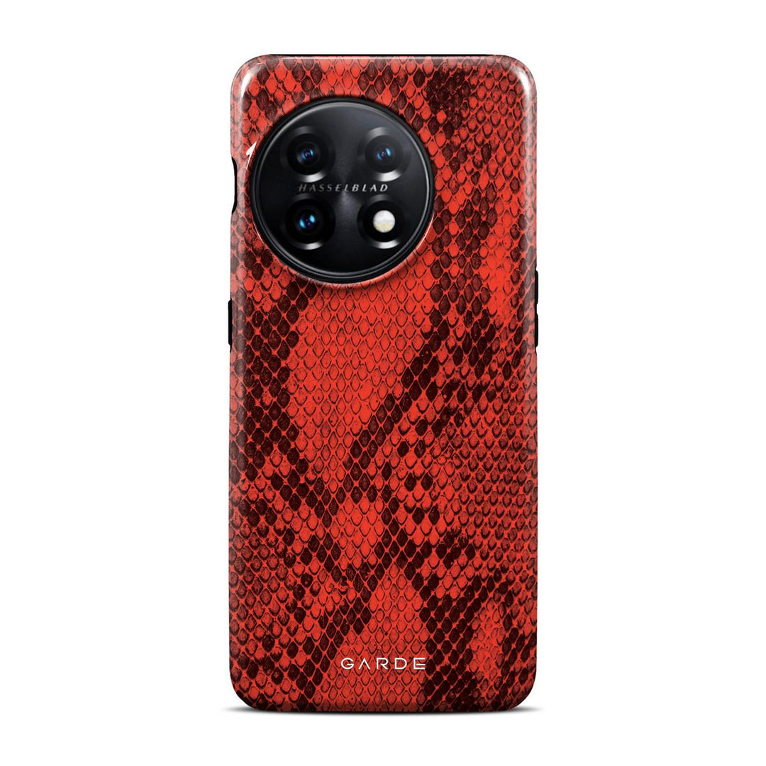 Python Red OnePlus 11 Back Cover - Custom Printed Phone Case by Garde