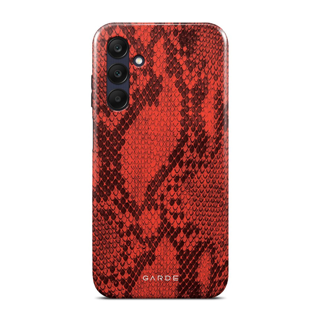 Python Red Samsung A25 5G Back Cover - Custom Printed Phone Case by Garde