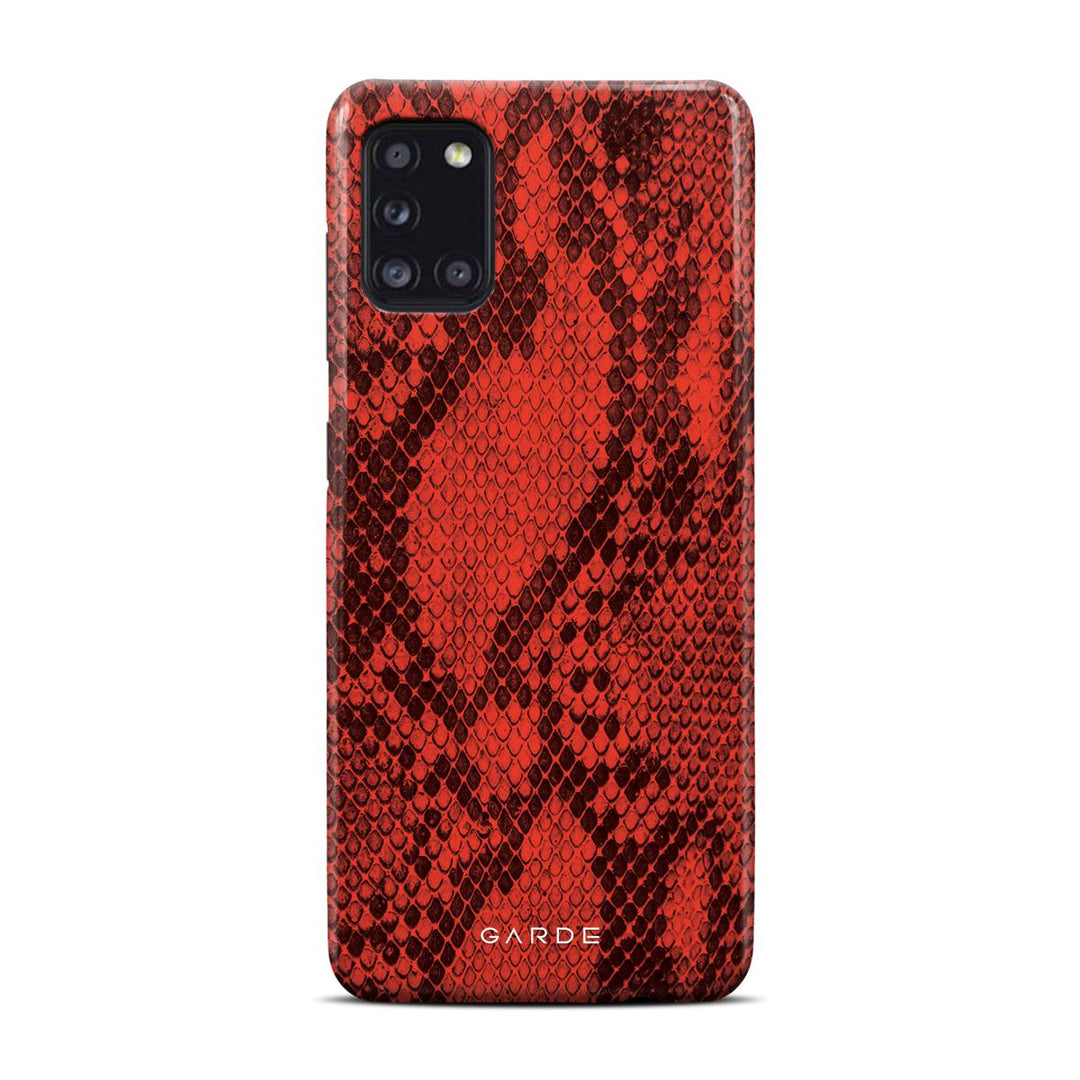 Python Red Samsung A31 5G Back Cover - Custom Printed Phone Case by Garde