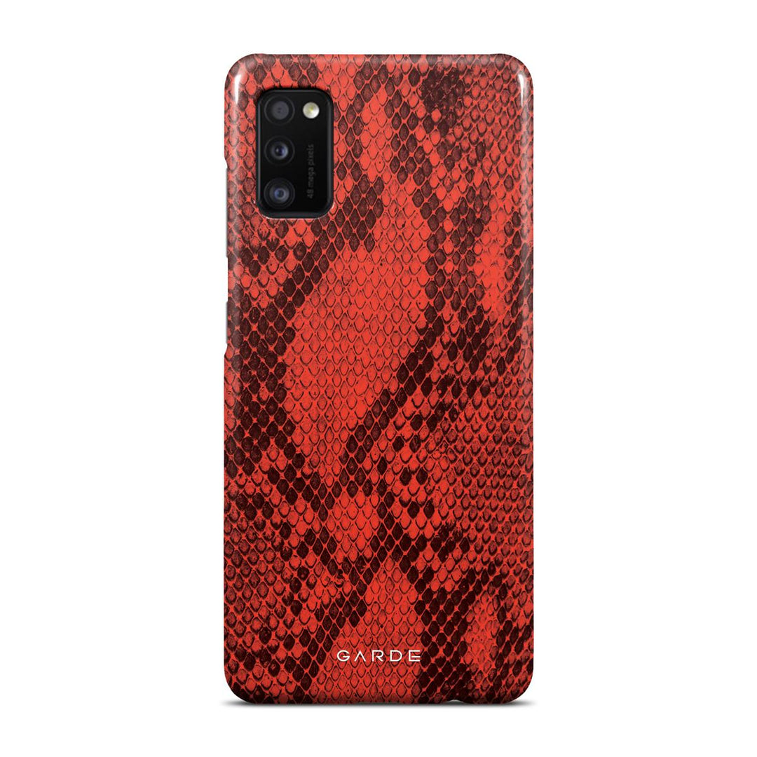 Python Red Samsung A41 5G Back Cover - Custom Printed Phone Case by Garde