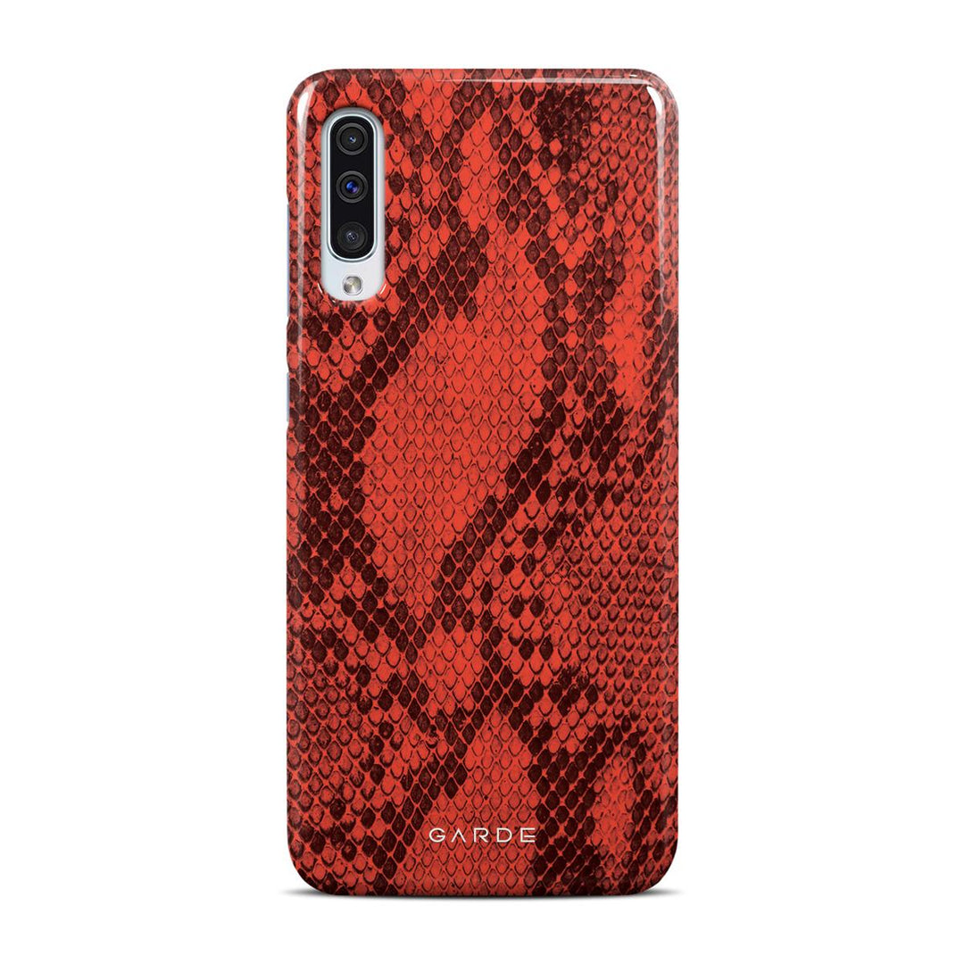 Python Red Samsung A50 5G Back Cover - Custom Printed Phone Case by Garde