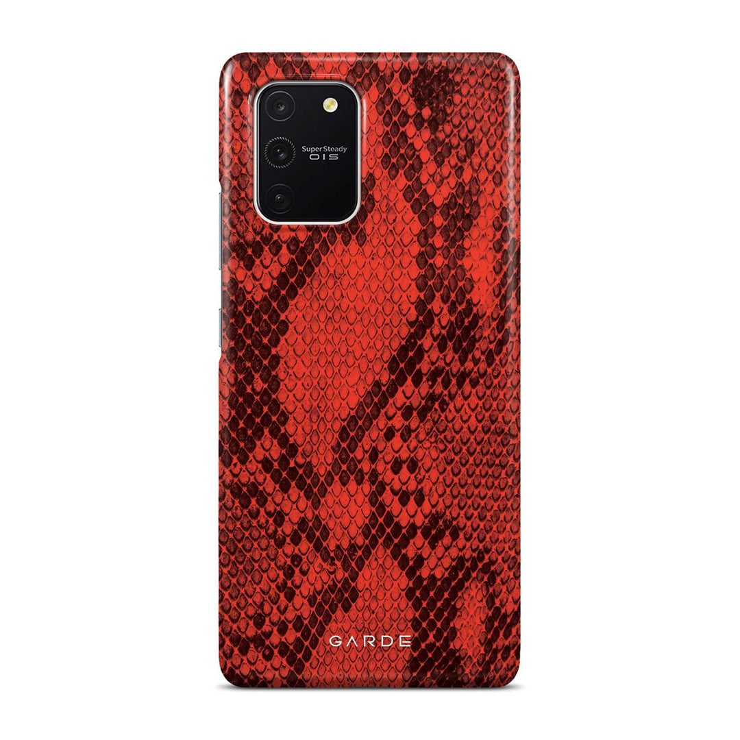 Python Red Samsung S10 Lite Back Cover - Custom Printed Phone Case by Garde