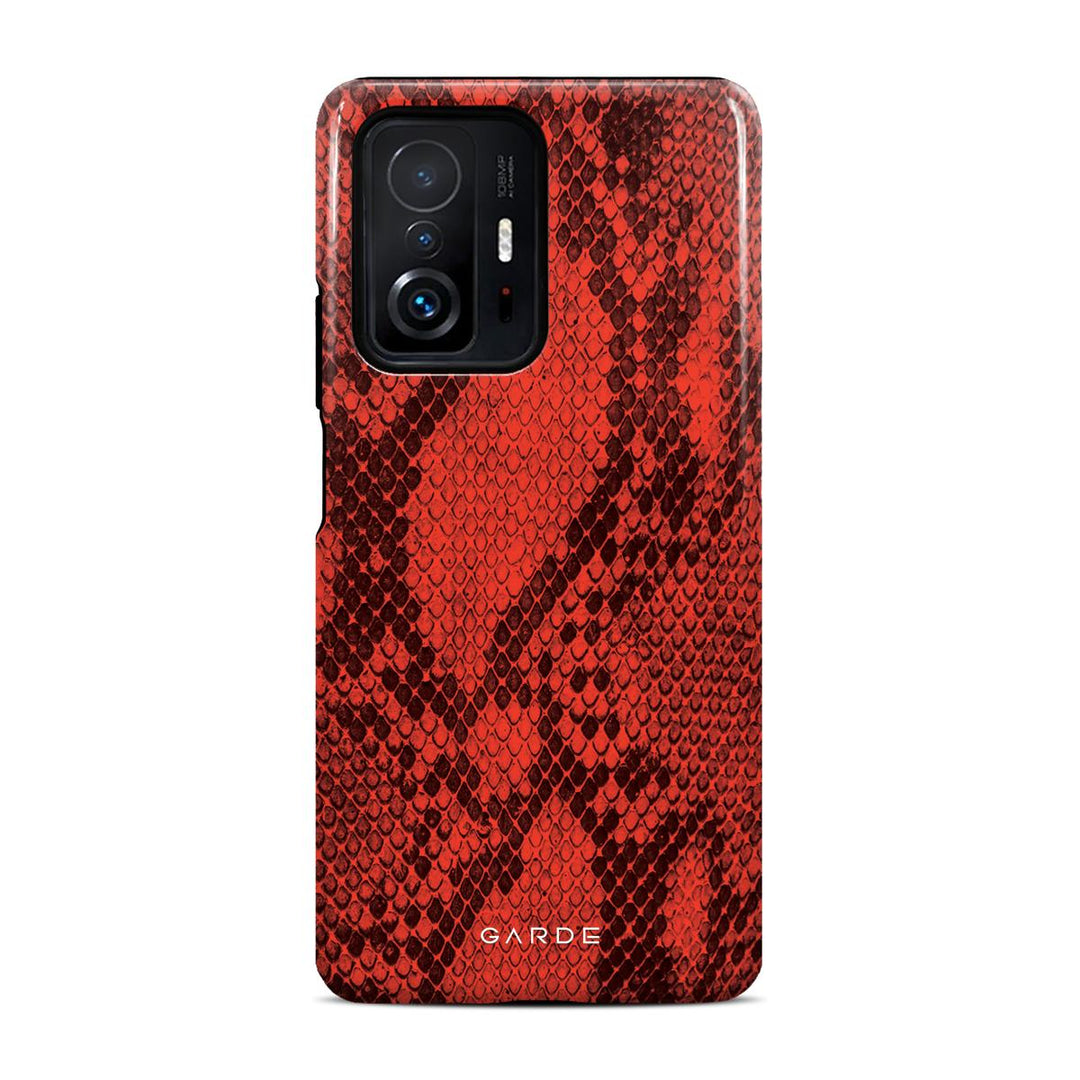 Python Red Xiaomi 11T / 11T Pro Back Cover - Custom Printed Phone Case by Garde