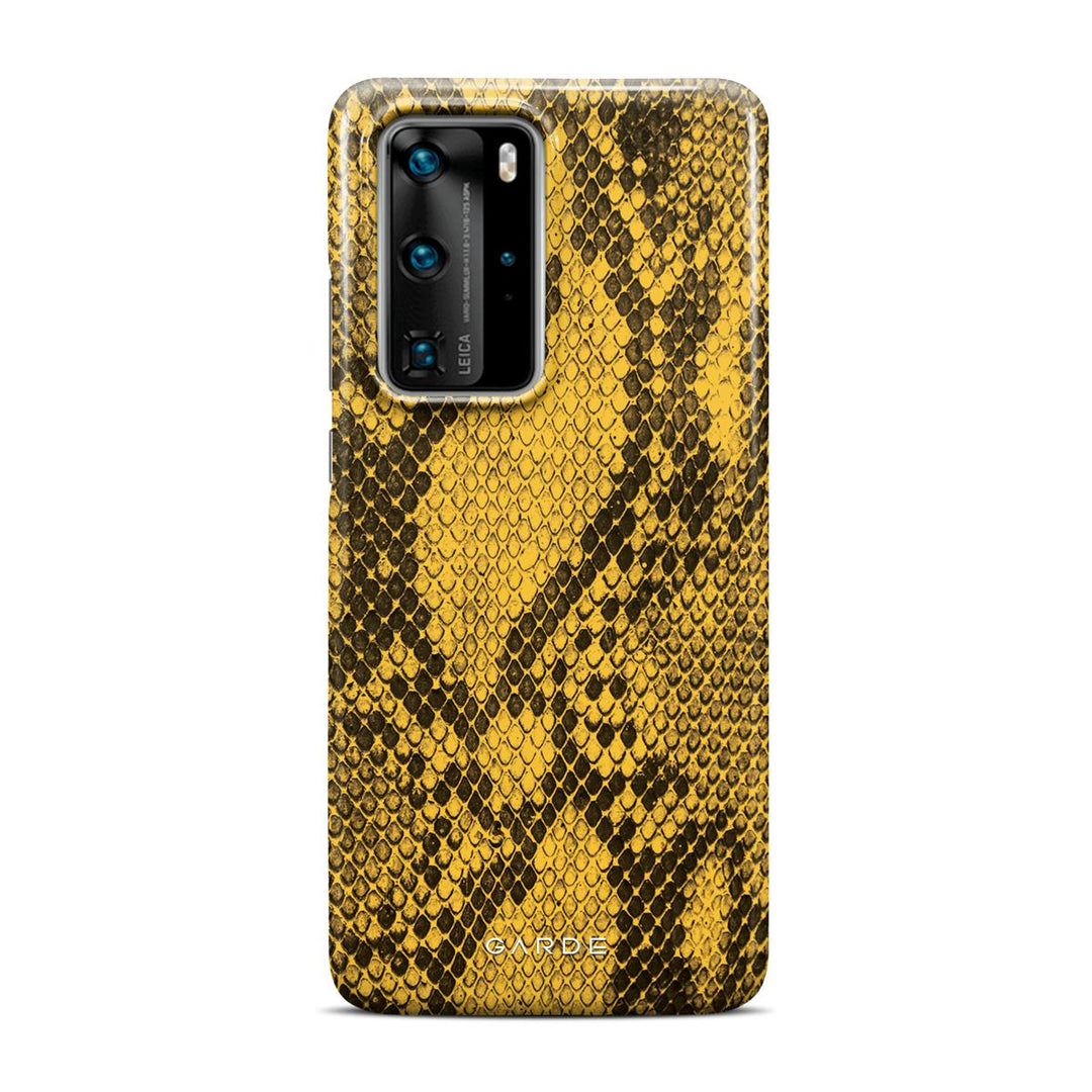 Python Yellow Huawei P40 Pro Back Cover - Custom Printed Phone Case by Garde