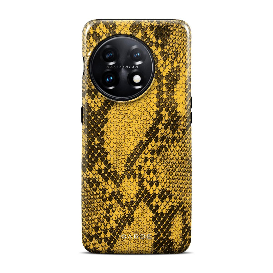 Python Yellow OnePlus 11 Back Cover - Custom Printed Phone Case by Garde