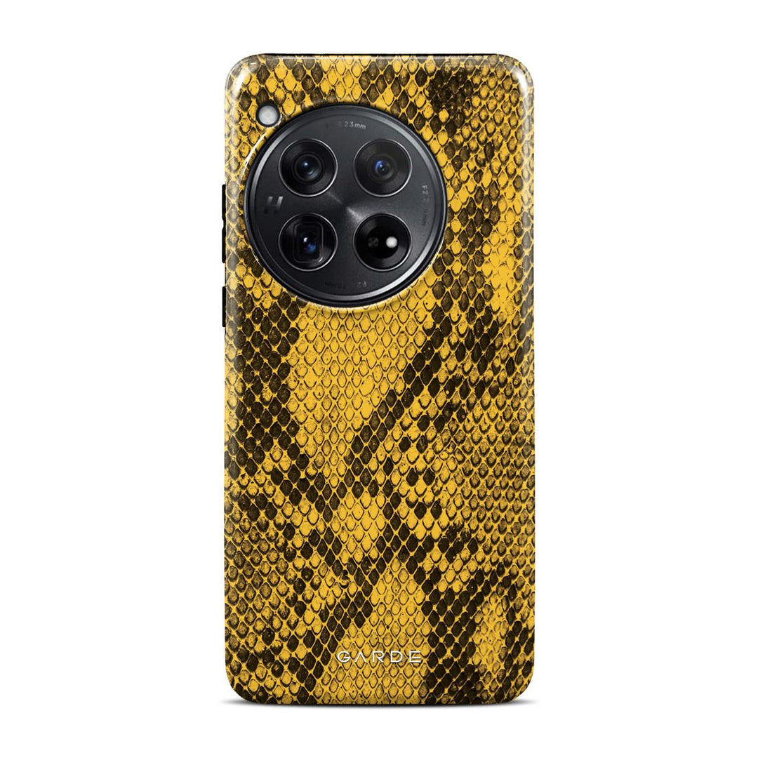 Python Yellow OnePlus 12 5g Back Cover - Custom Printed Phone Case by Garde