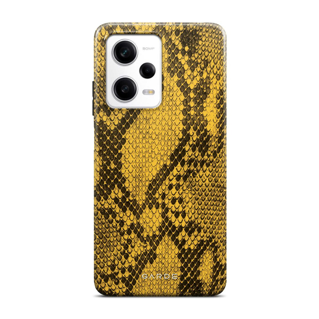 Python Yellow Redmi Note 12 Pro 5G Back Cover - Custom Printed Phone Case by Garde