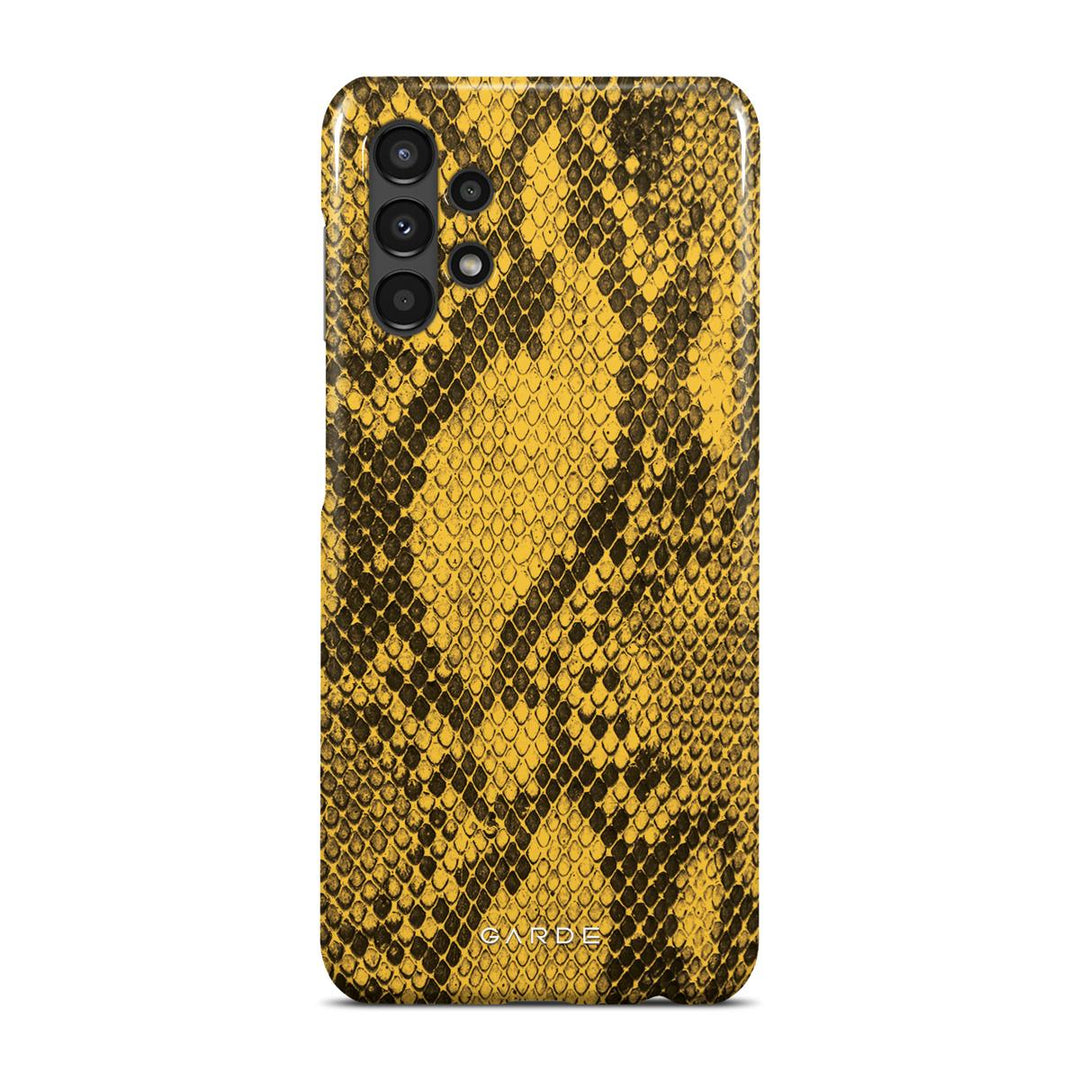 Python Yellow Samsung A13 4G/5G Back Cover - Custom Printed Phone Case by Garde