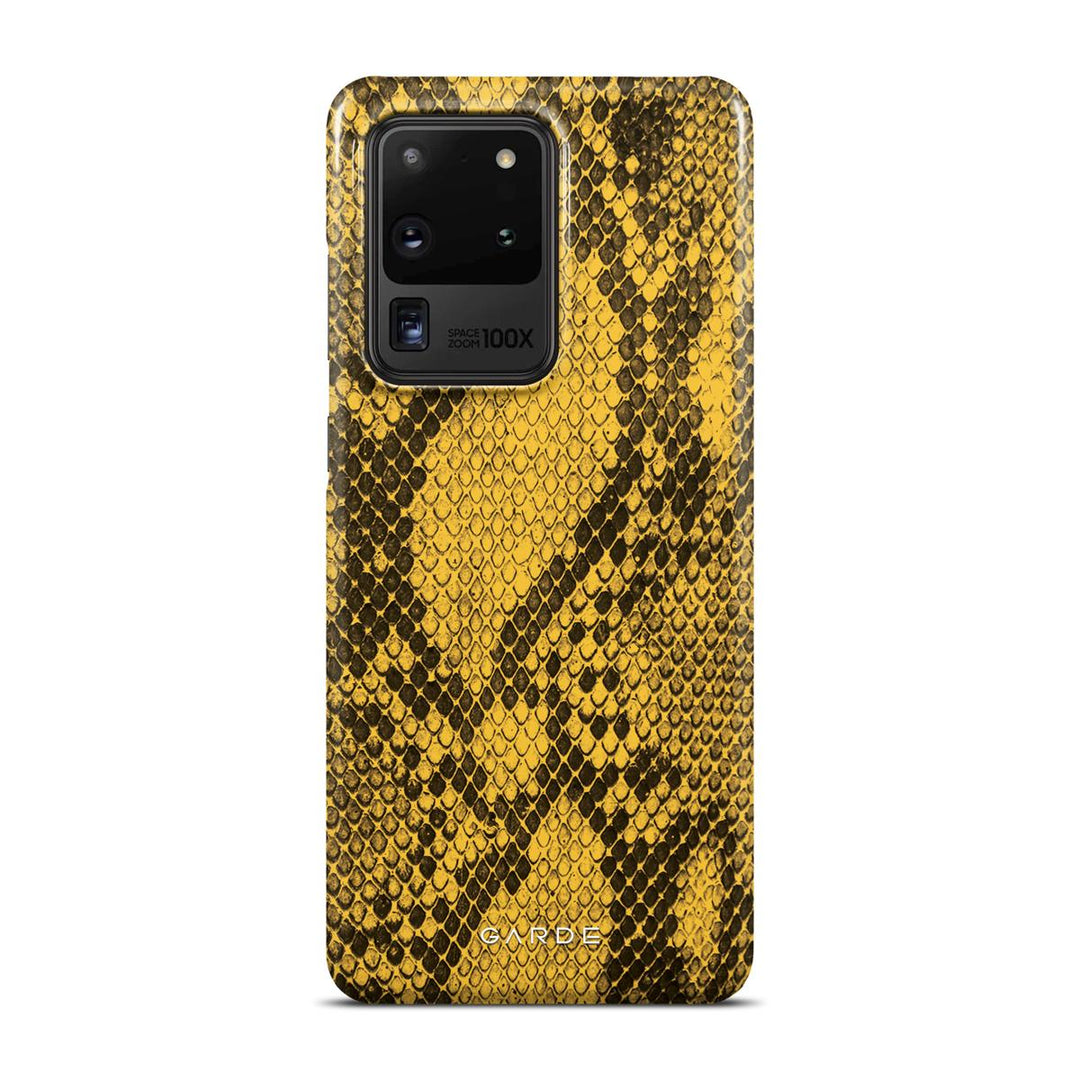 Python Yellow Samsung S20 Ultra Back Cover - Custom Printed Phone Case by Garde