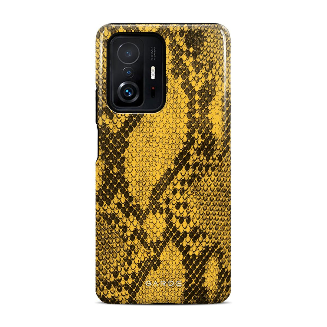 Python Yellow Xiaomi 11T / 11T Pro Back Cover - Custom Printed Phone Case by Garde