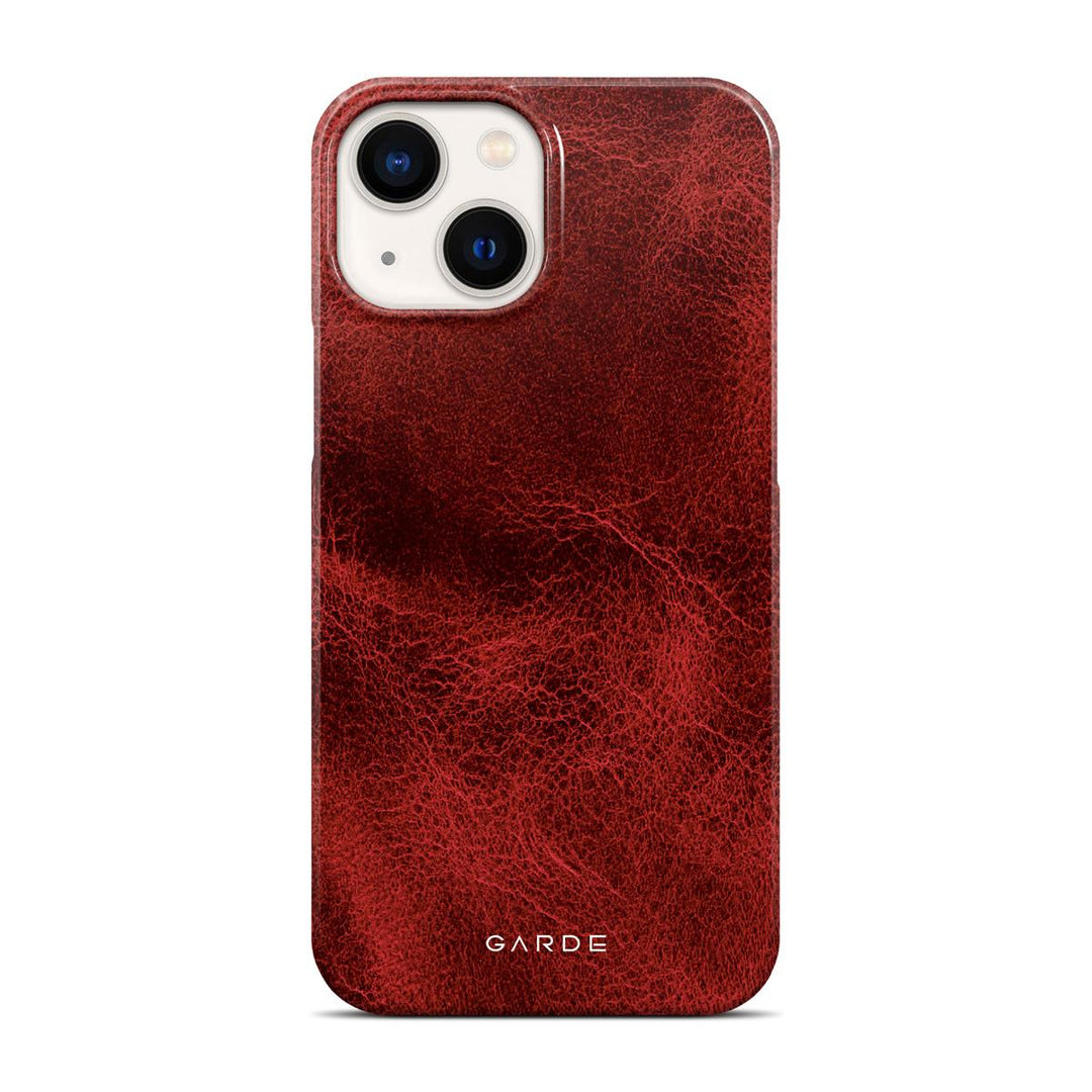 Red Poison iPhone 13 Mini Back Cover - Custom Printed Phone Case by Garde